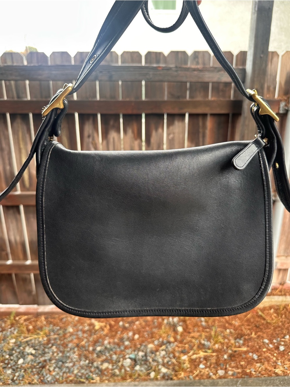 Vintage Coach Patricia shoulder/crossbody bag.